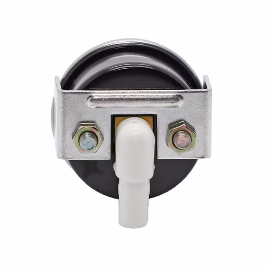 Manómetro de vacío para bomba de vacío, carcasa galvanizada con clasificación de micras