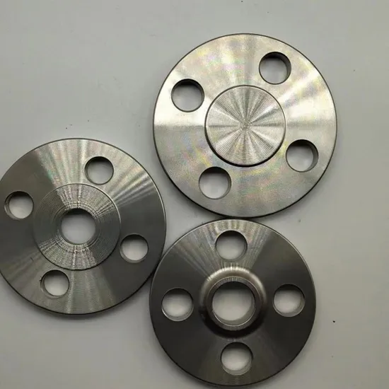 Brida de soldadura plana de acero inoxidable En1902 PN10