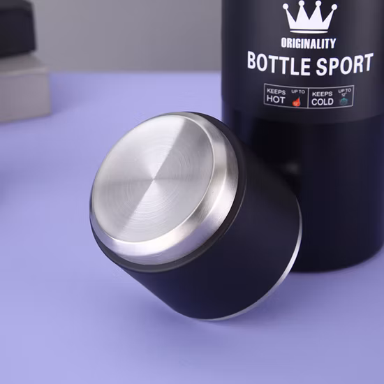 Termo totalmente de acero inoxidable.